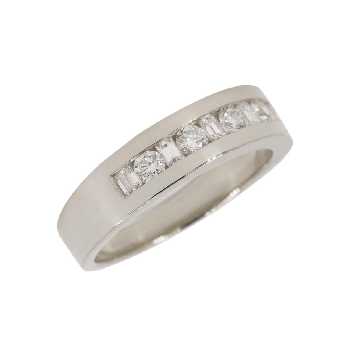 CUSTOM 9 DIAMOND EMERALD AND ROUND GOLD RING BAND - Johnny Dang & Co