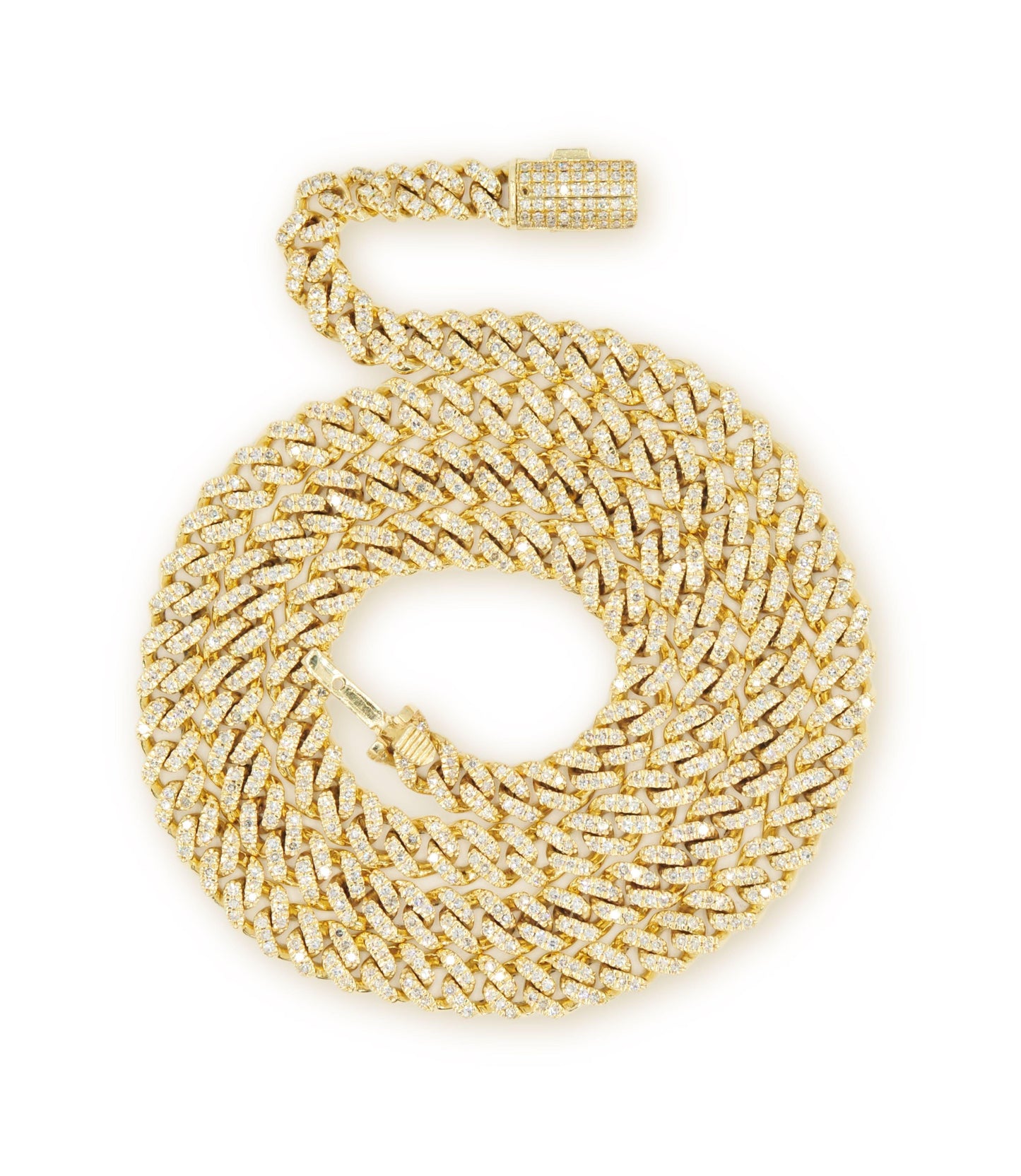 10k Diamond Miami Cuban 6mm Chain - Johnny Dang & Co