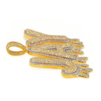 CUSTOM DIAMOND BUBBLE JAY PENDANT - Johnny Dang & Co