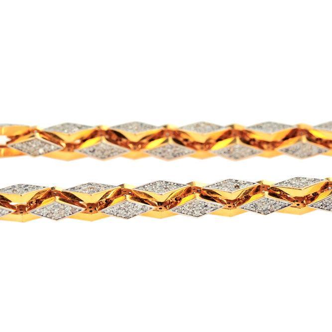 JDN86.8 - DIAMOND BULLET CHAIN - Johnny Dang & Co