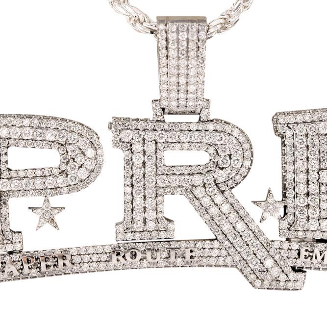 CJP017-462 MULTI LAYER DIAMOND PENDANT - Johnny Dang & Co