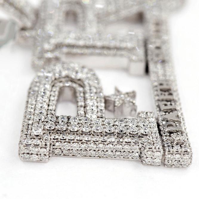 CJP017-462 MULTI LAYER DIAMOND PENDANT - Johnny Dang & Co