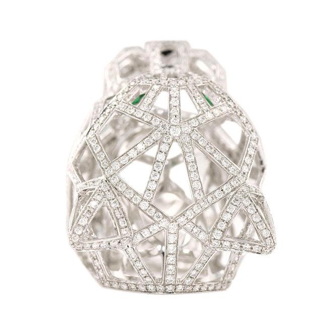 1JDR1206171 - DIAMOND PANTHER RING - Johnny Dang & Co