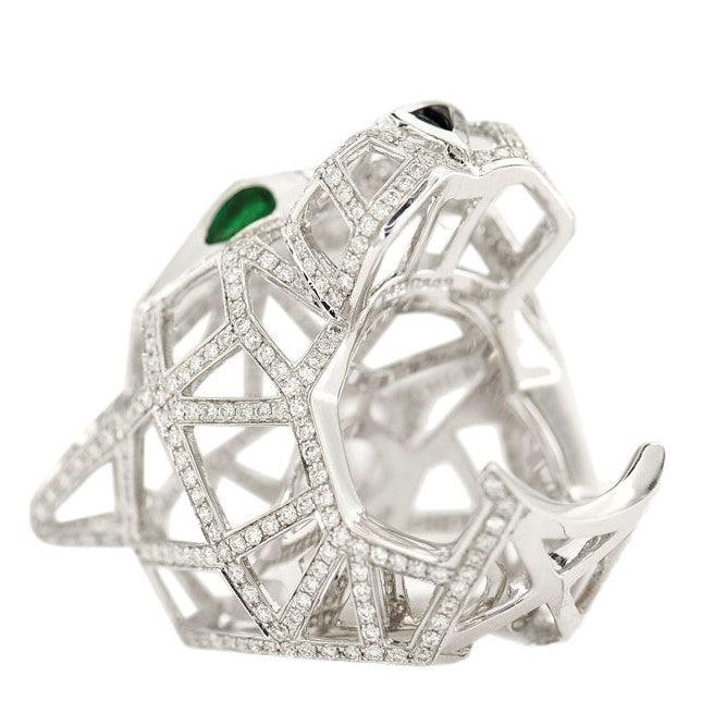 1JDR1206171 - DIAMOND PANTHER RING - Johnny Dang & Co