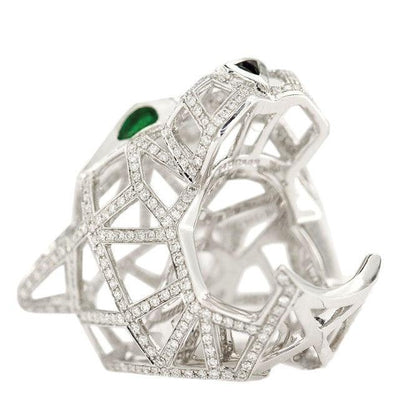 1JDR1206171 - DIAMOND PANTHER RING - Johnny Dang & Co