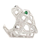 1JDR1206171 - DIAMOND PANTHER RING - Johnny Dang & Co