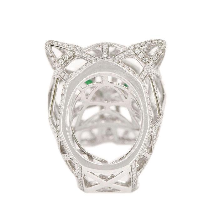 1JDR1206171 - DIAMOND PANTHER RING - Johnny Dang & Co