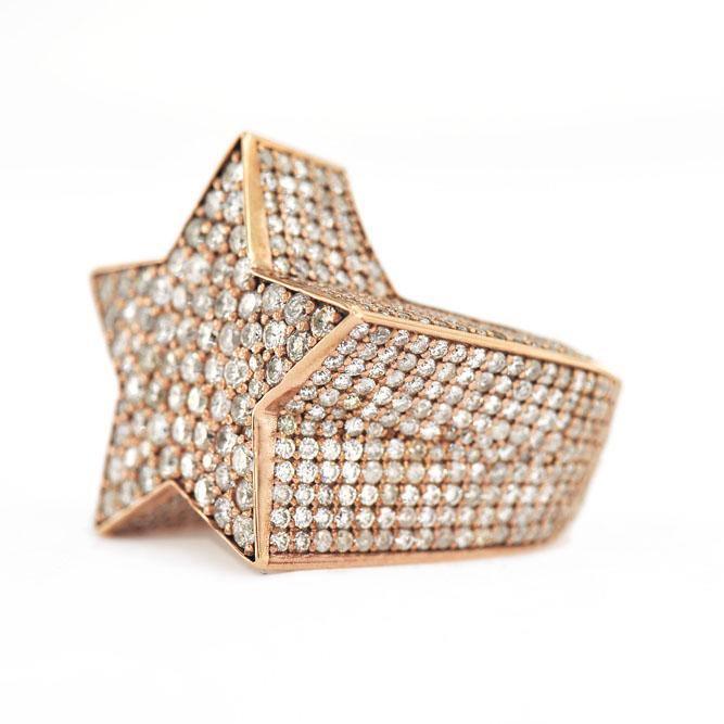 Custom Diamond Star Ring - Johnny Dang & Co