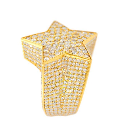1JDR24.2 - CUSTOM DIAMOND STAR RING - Johnny Dang & Co