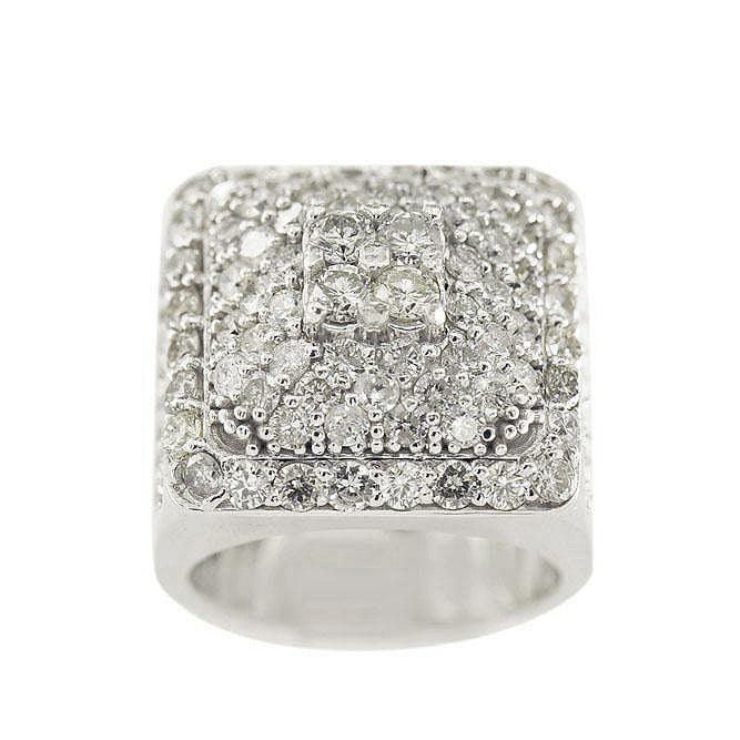 JDTK-R30.4 - Diamond Box Ring - Johnny Dang & Co