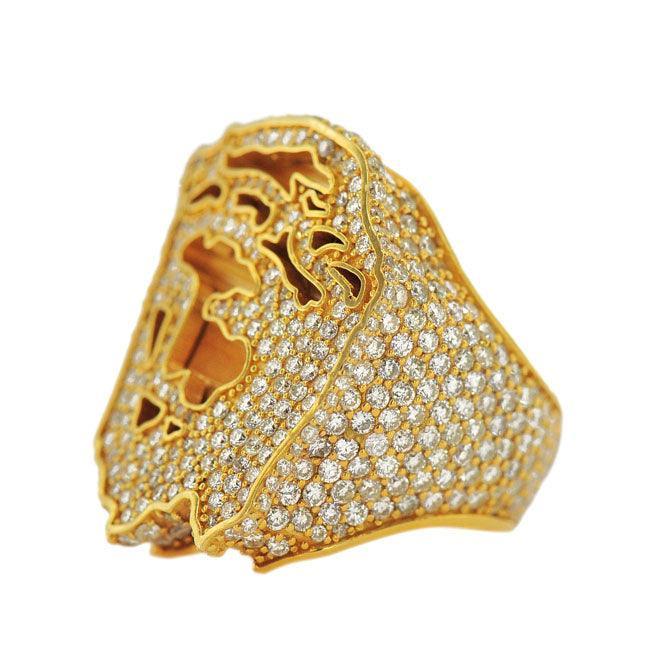 JDR32.6 - DIAMOND JESUS RING - Johnny Dang & Co