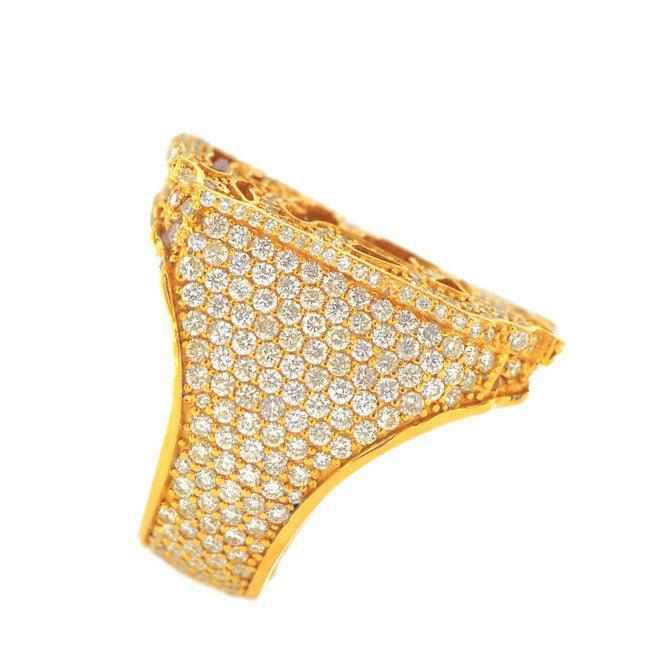 JDR32.6 - DIAMOND JESUS RING - Johnny Dang & Co