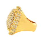 JDR55402 - CUSTOM DIAMOND SIGNET RING - Johnny Dang & Co