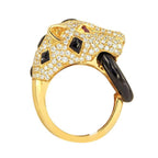 JDR627172- DIAMOND CHEETAH RING - Johnny Dang & Co