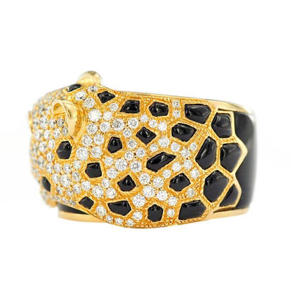 1JDR627177 - DIAMOND CHEETAH RING - Johnny Dang & Co