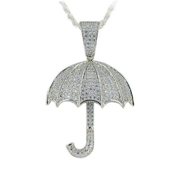 SILVER UMBRELLA PENDANT - Johnny Dang & Co