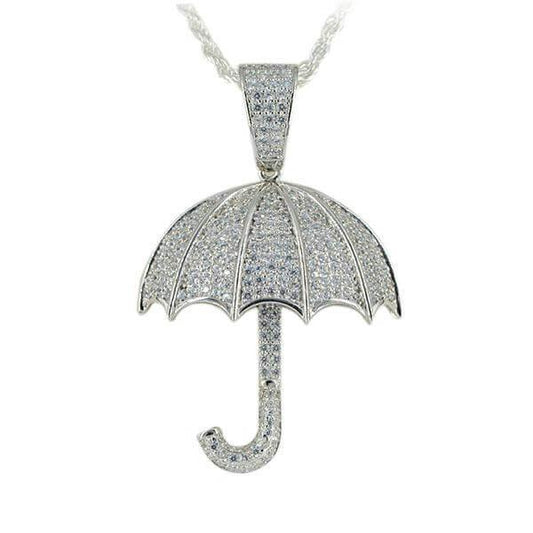 SILVER UMBRELLA PENDANT - Johnny Dang & Co