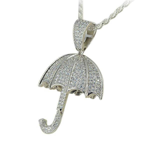 SILVER UMBRELLA PENDANT - Johnny Dang & Co