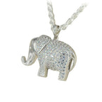 SILVER ELEPHANT PENDANT - Johnny Dang & Co