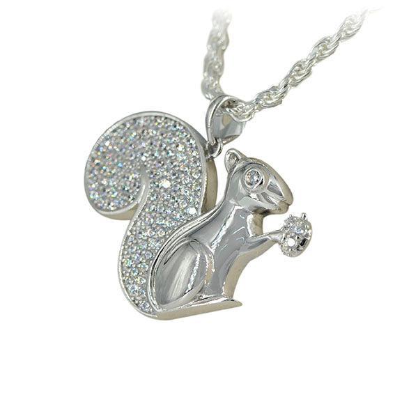 SILVER SQUIRREL PENDANT - Johnny Dang & Co
