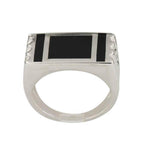 SILVER ONYX RING - Johnny Dang & Co