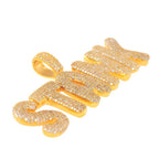 CUSTOM DIAMOND BUBBLE STANK PENDANT - Johnny Dang & Co