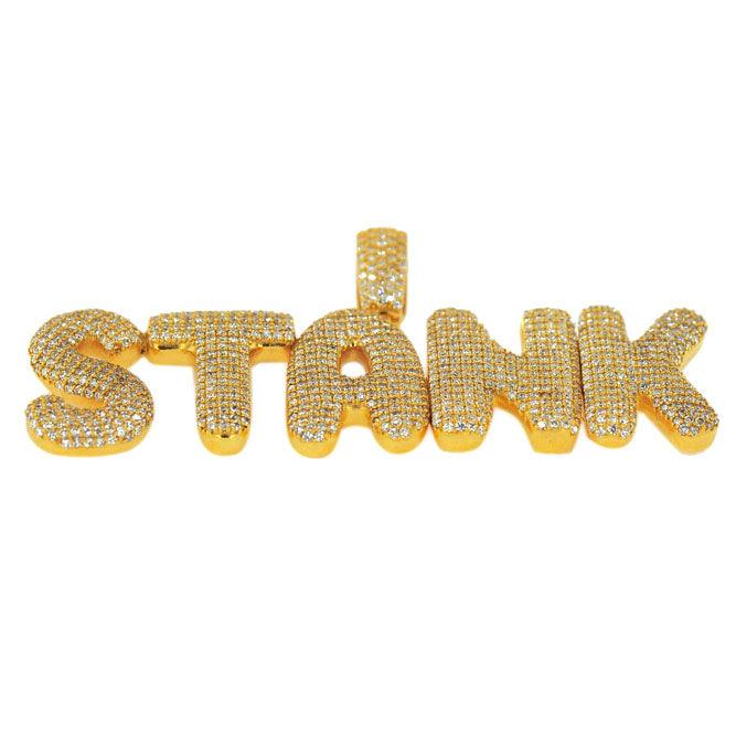 CUSTOM DIAMOND BUBBLE STANK PENDANT - Johnny Dang & Co