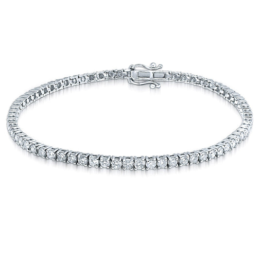 14K 2.00CT Diamond Tennis Bracelet - Johnny Dang & Co