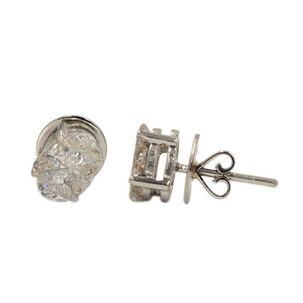 VDER76 - Diamond Earrings - Johnny Dang & Co