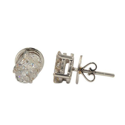 VDER76 - Diamond Earrings - Johnny Dang & Co