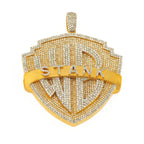 CUSTOM DIAMOND WB STANK PENDANT - Johnny Dang & Co