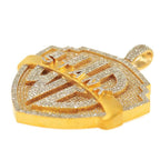 CUSTOM DIAMOND WB STANK PENDANT - Johnny Dang & Co