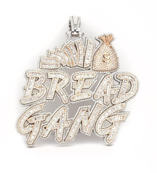 BREAD GANG Luxury Limited Edition Iced hotsell Out Pendant