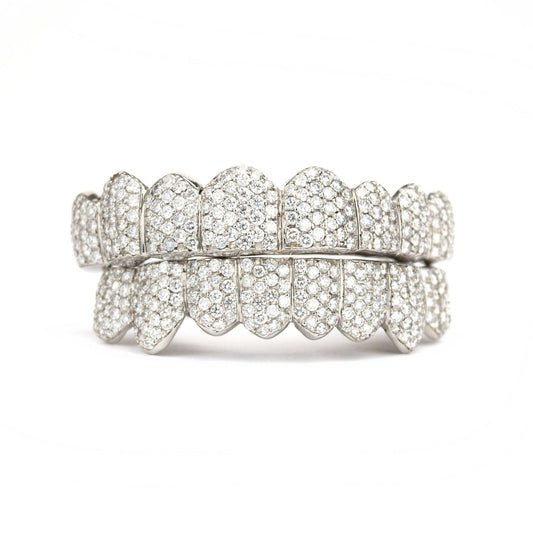 10K VS Honeycomb Set Diamond Grillz - Johnny Dang & Co